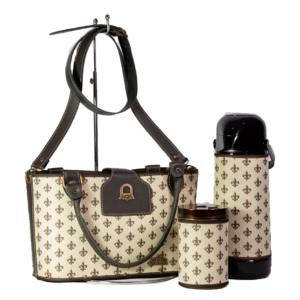 Kit Luxo Flor de Lis Bege