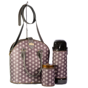 Kit Premium Flor-de-Lis Chumbo