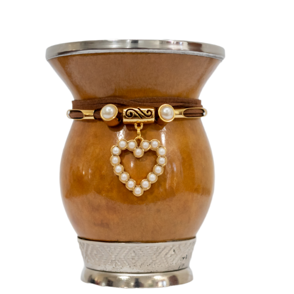 Pulseira de cuia Luxo-Coração