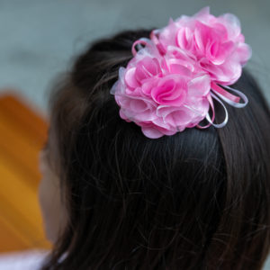 Flor de Cabelo Dupla